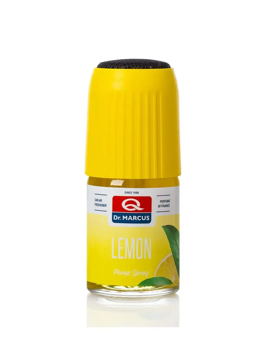 Ароматизатор в машину жидкий спрей 50мл (50ml) Pump Lemon Dr. Marcus  157923524 купить за 259 ₽ в интернет-магазине Wildberries