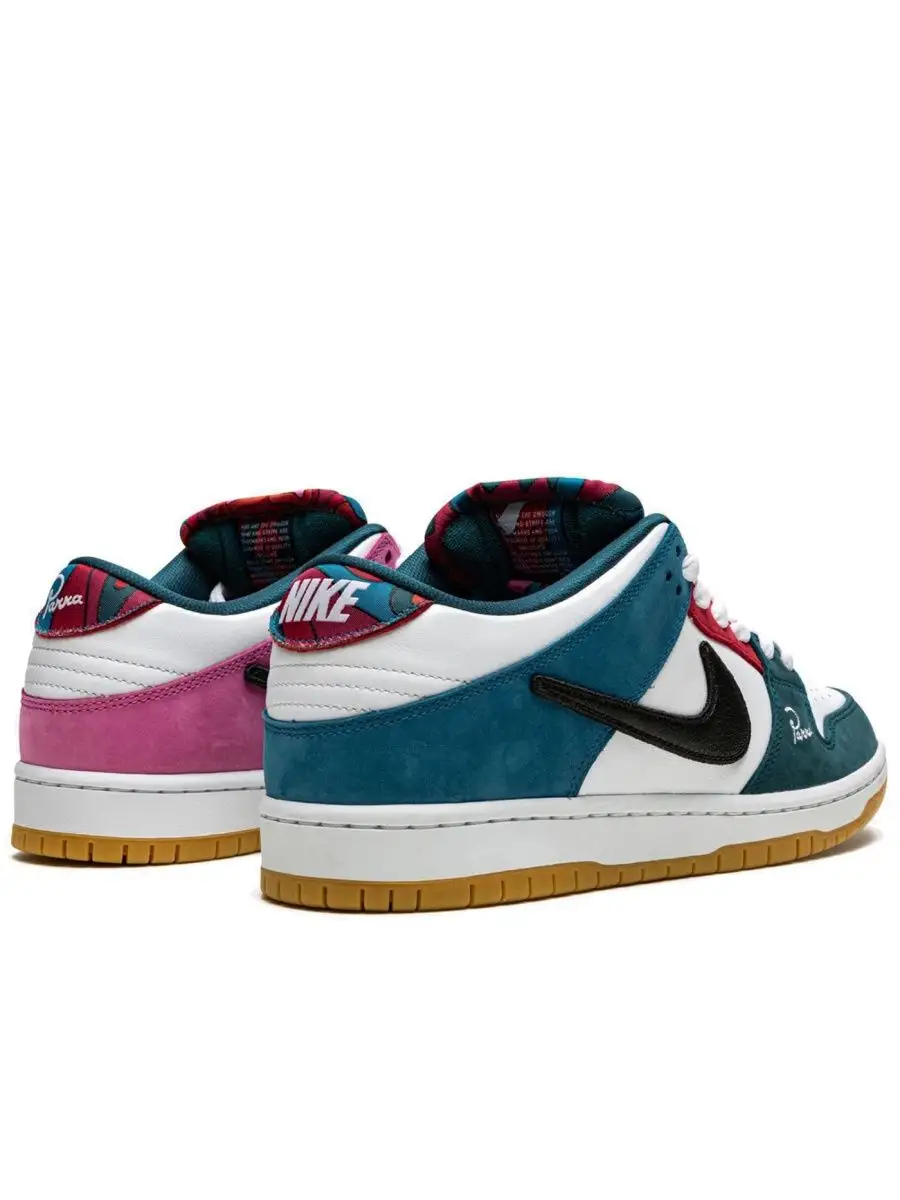 Dunk low x parra hot sale