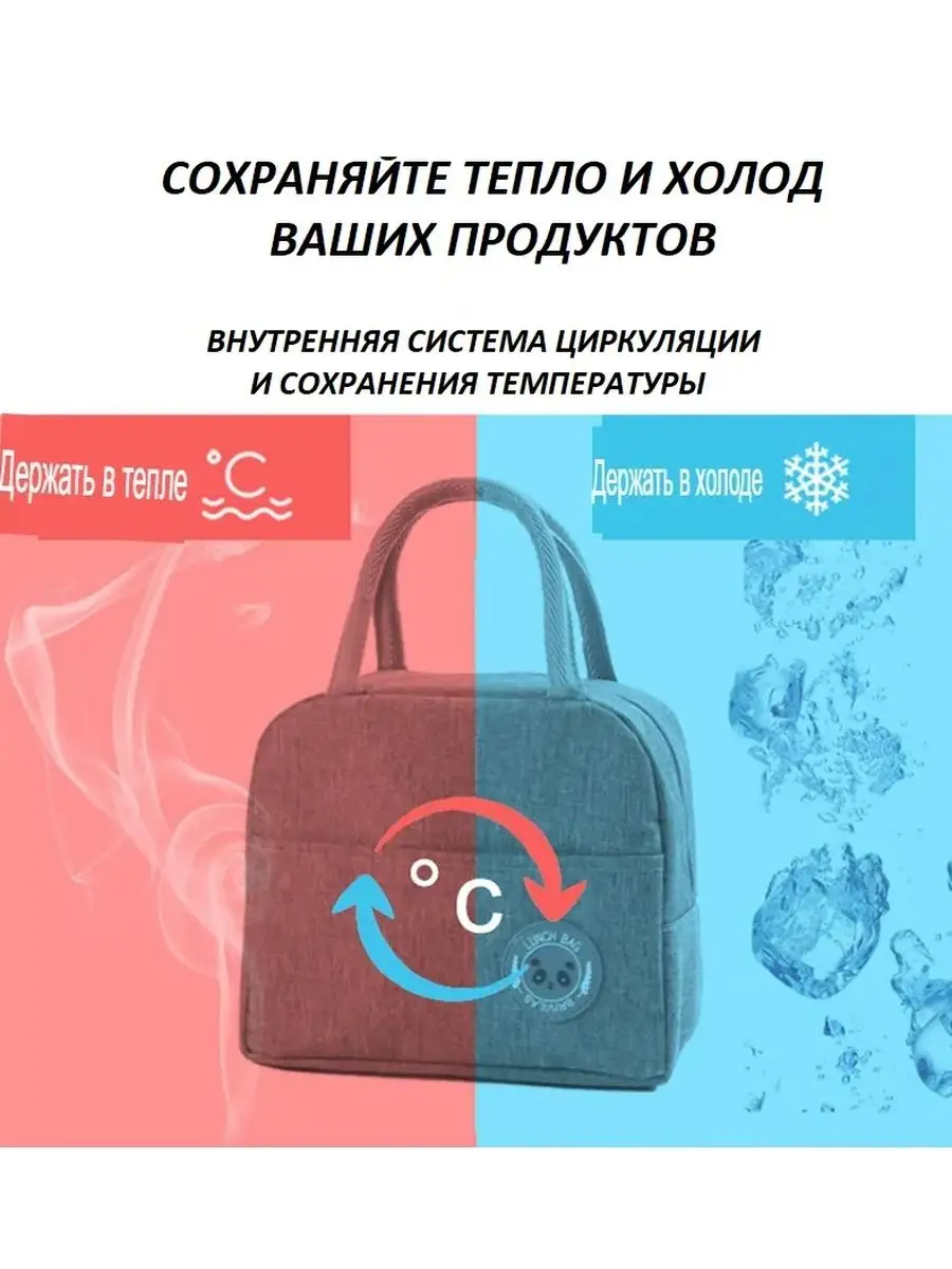 Термосумка для ланча LUNCH BAG Nelli-ST 157973040 купить за 441 ₽ в  интернет-магазине Wildberries