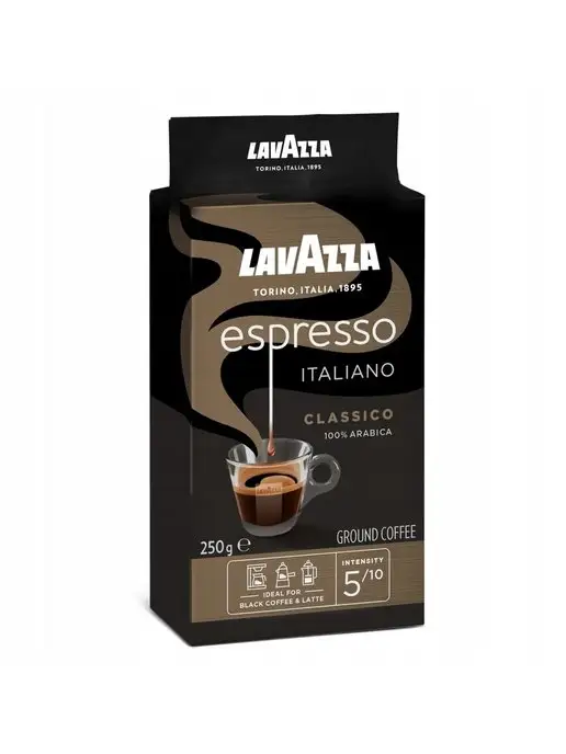 Lavazza Кофе молотый caffe espresso 250 г