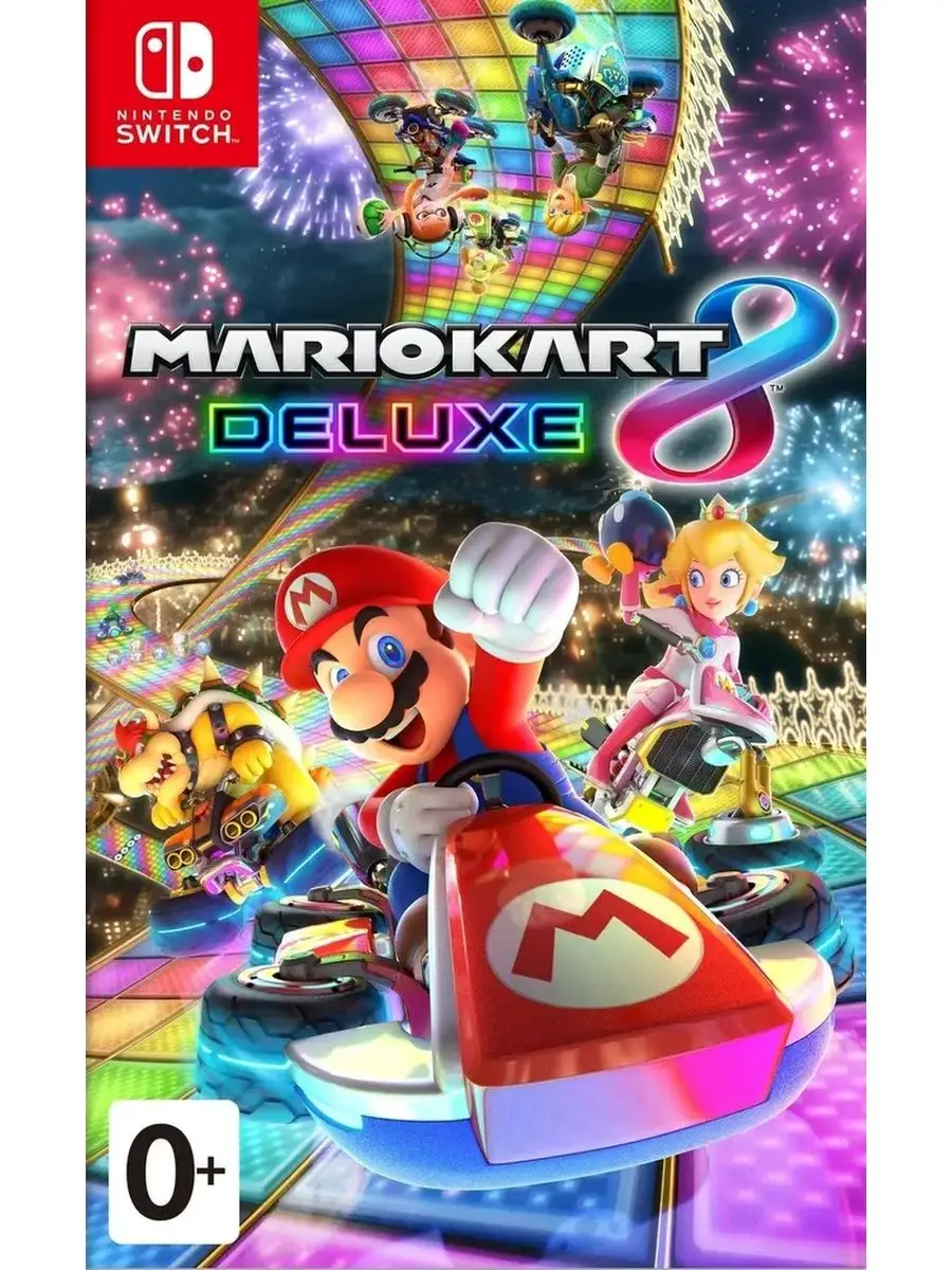 Mario Kart 8 Deluxe для Nintendo Switch Русские субтитры NINTENDO 157975873  купить в интернет-магазине Wildberries