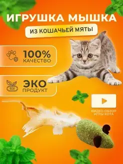 Игрушка мышь кошачья мята для кошки Чистые пушистые 157982505 купить за 108 ₽ в интернет-магазине Wildberries