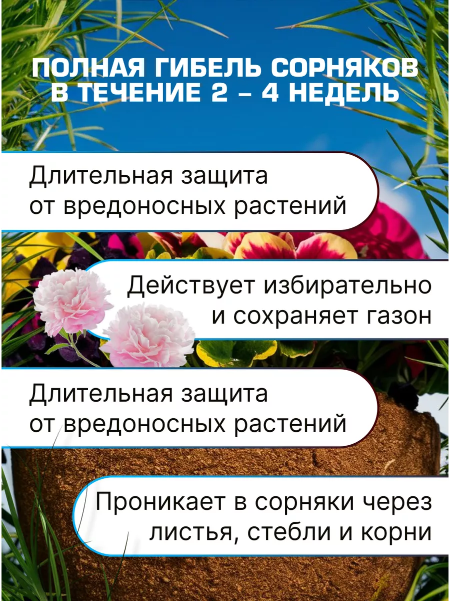 Линтур средство от сорняков отрава для травы гербицид уДачная лавка  157992007 купить за 152 ₽ в интернет-магазине Wildberries