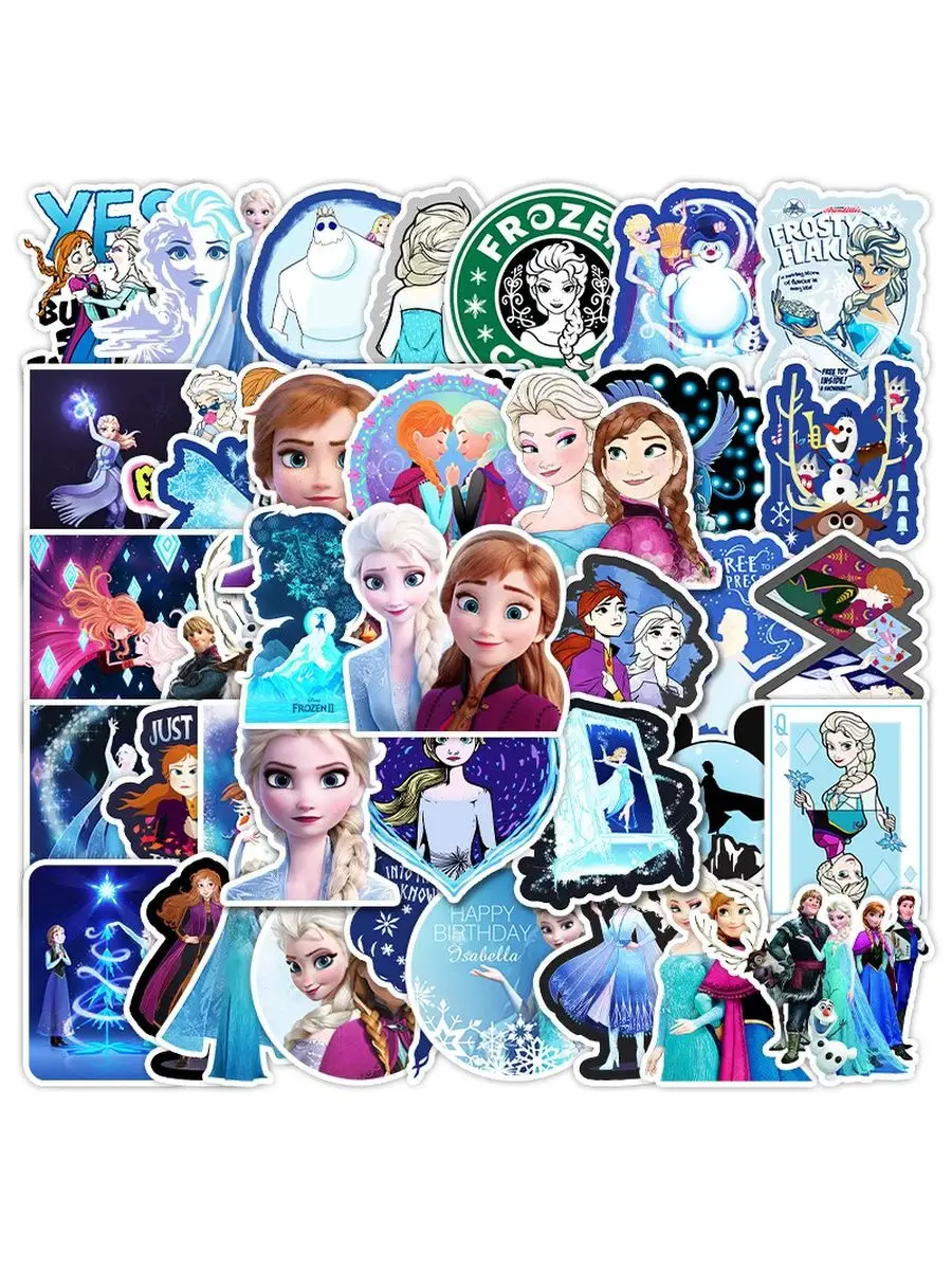 Наклейки на телефон Холодное сердце Эльза Stickers for you 158038449 купить  в интернет-магазине Wildberries