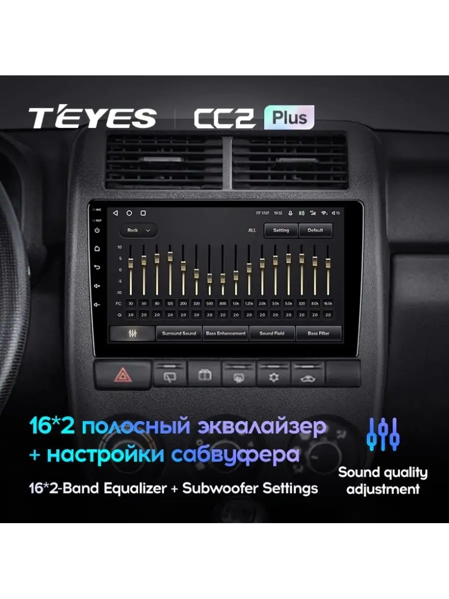 Магнитола Teyes CC2l Lada Niva Legend 2020-2023 2+32Gb Teyes 158066579  купить в интернет-магазине Wildberries