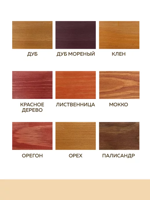 Farbitex Морилка для дерева неводная, красный, фото 2