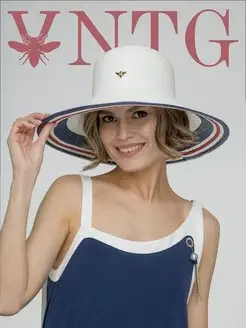 Шляпа женская с полями соломенная летняя на пляж море отпуск Vintage+ 158095920 купить за 2 184 ₽ в интернет-магазине Wildberries