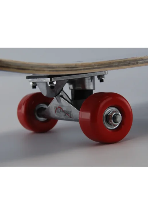 Скейтборд трюковый деревянный penny board доска для катания, синий, фото 7