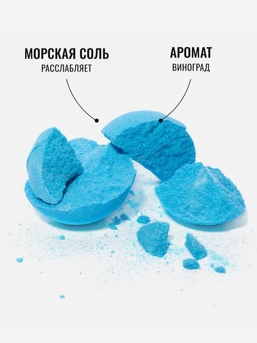 FABRIK Cosmetology Бомбочки для ванны детские с шиммером подарочный набор 21 шт, 3 шт, фото 3