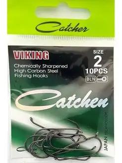 Крючок VIKING Size 2 (1 пакетик) Catcher 158126031 купить за 127 ₽ в интернет-магазине Wildberries