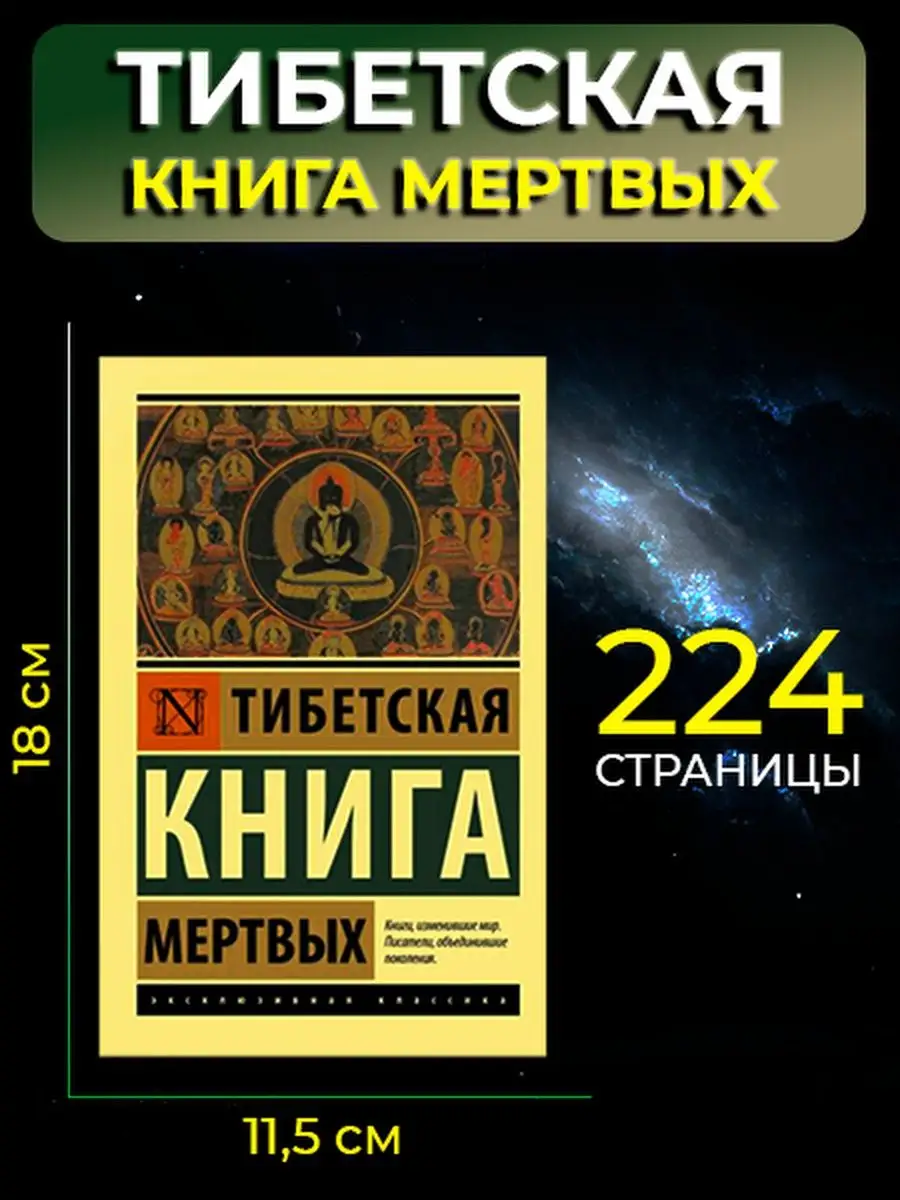 Тибетская Книга Мертвых с предисловием К. Г. Юнга АСТ 158131417 купить в  интернет-магазине Wildberries