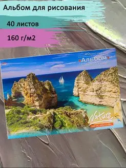 Альбом для рисования А4 в школу 40 листов Prof-Press 158156681 купить за 249 ₽ в интернет-магазине Wildberries