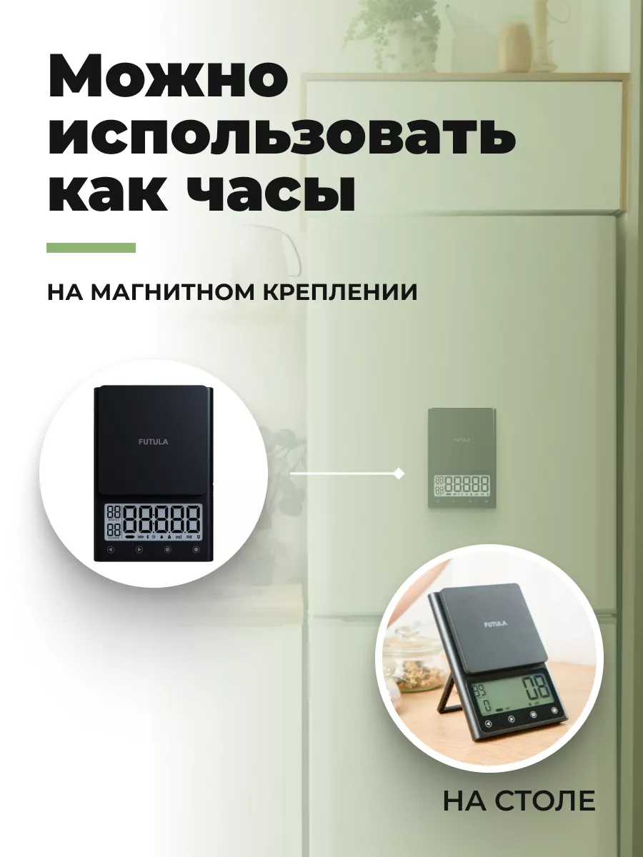 Кухонные электронные весы Xiaomi контроль питания FUTULA 158166684 купить в  интернет-магазине Wildberries