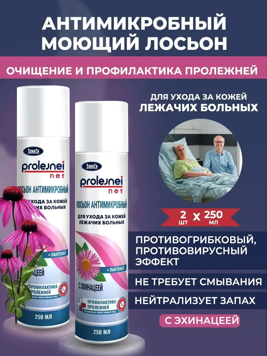 Лосьон спрей антимикробный для ухода за кожей