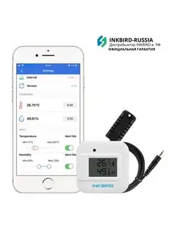 Bluetooth термометр-гигрометр IBS-TH2H Plus INKBIRD 158173328 купить за 3 423 ₽ в интернет-магазине Wildberries