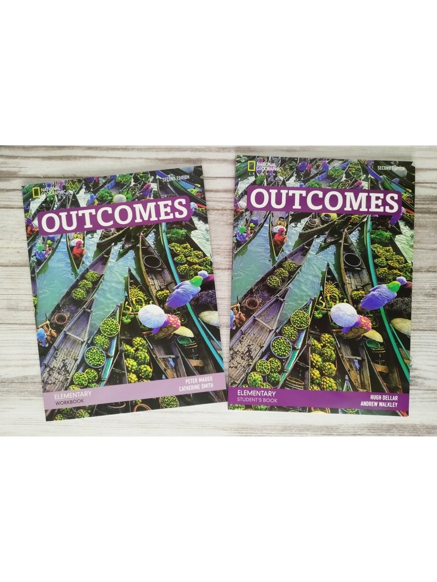 Outcomes elementary students book. Outcomes Elementary 1st Edition.