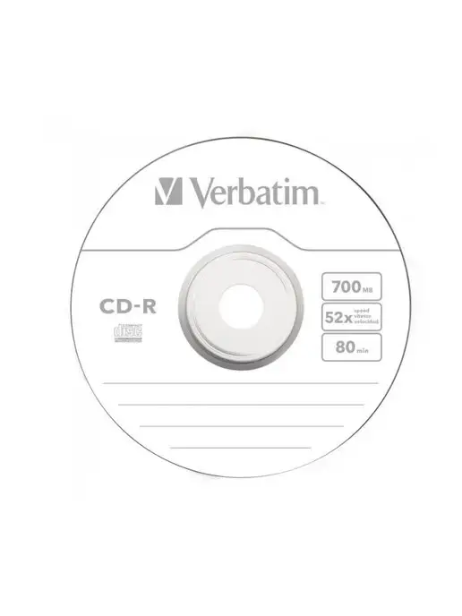Verbatim Диск CD-R Extra Protection, 700 Mb, 52х, Slim Case(5 шт), 5 шт, фото 3