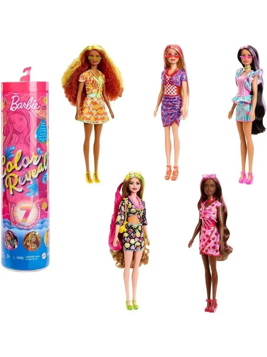 Color Reveal Fruit HJX49 Barbie 158184410 3 671 Wildberries