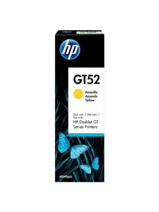 HP GT52 M0H54AE Оригинал, чернила голубой (Cyan), черный, фото 3