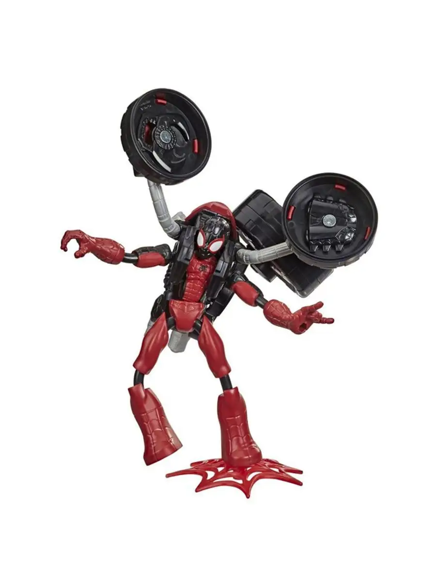 Игрушка Hasbro Spider-man Бенди Человек Паук на мотоцикле Hasbro 158237678  купить за 4 862 ₽ в интернет-магазине Wildberries