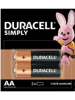 Батарейки DURACELL AA (LR6), 2 шт MobPort 158245100 купить за 109 ₽ в интернет-магазине Wildberries