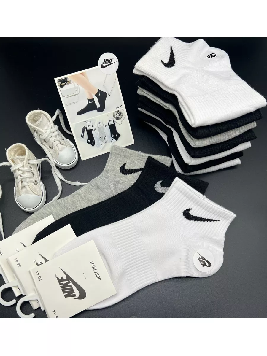 Короткие носочки nike СПОРТМАСТЕР 158273925 купить за 711 ₽ в  интернет-магазине Wildberries