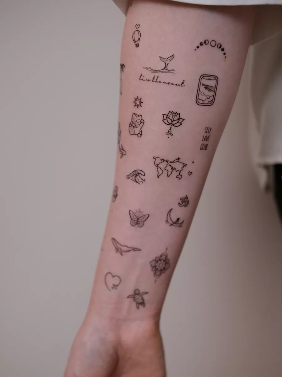 Временные татуировки в Сочи