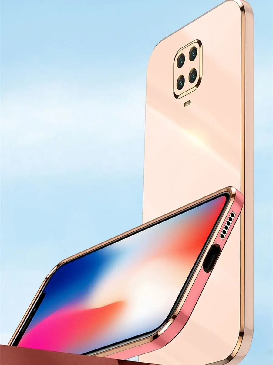 6D Силиконовый чехол бампер на Xiaomi Redmi Note 9 Pro / 9S BRODEF  158302773 купить за 450 ₽ в интернет-магазине Wildberries