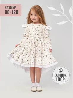 Платье в садик детское MayKa 158332820 купить за 1 668 ₽ в интернет-магазине Wildberries