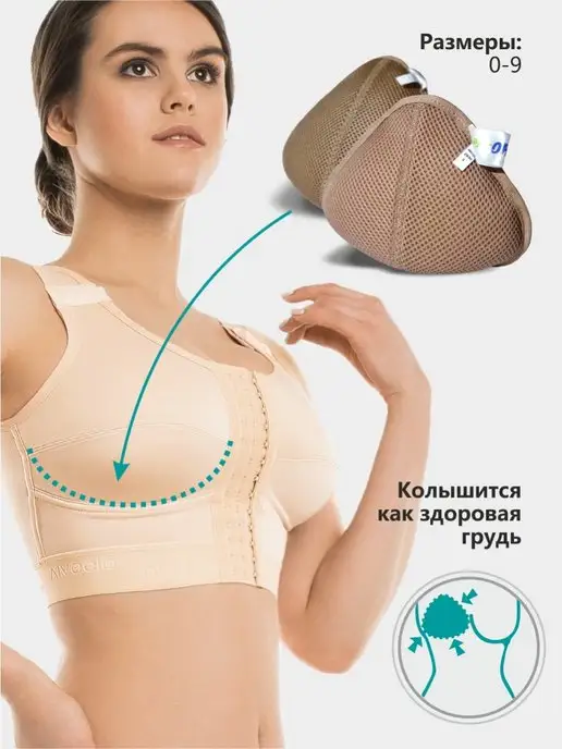 ORTHO-life Экзопротез молочной железы после мастэктомии, вариант, фото 4
