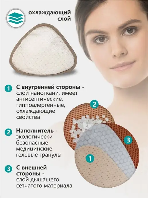 ORTHO-life Экзопротез молочной железы после мастэктомии, вариант, фото 5