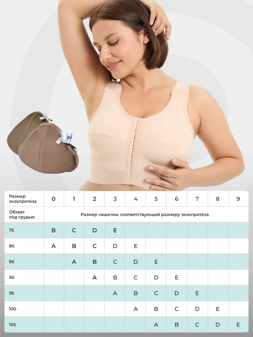 ORTHO-life Экзопротез молочной железы после мастэктомии, вариант, фото 8