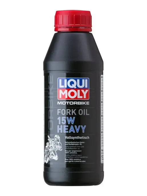 Liqui moly 1524 Синтетическое масло для вилок и амортизаторов 15W, 0,5Л