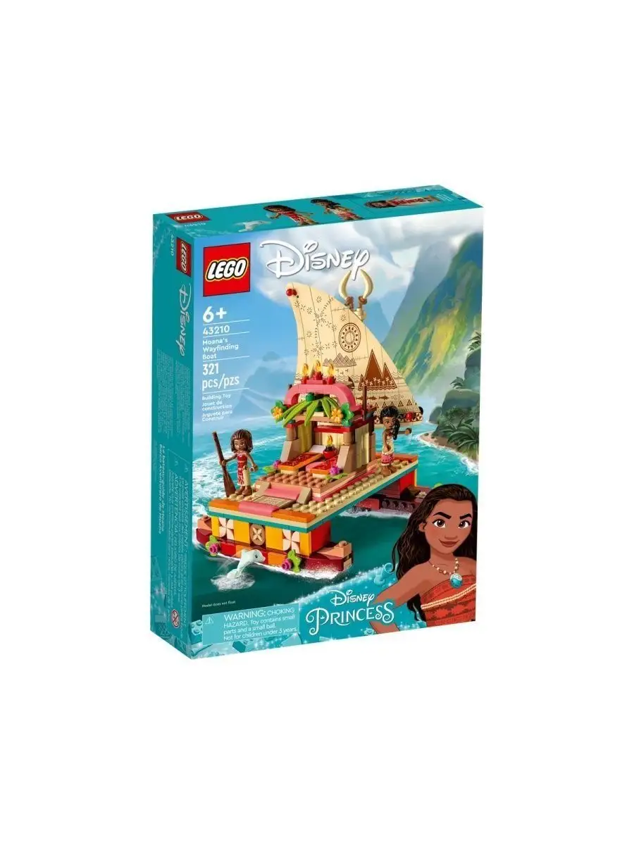 43210 Disney Путеводная лодка Моаны LEGO 158354278 купить в  интернет-магазине Wildberries