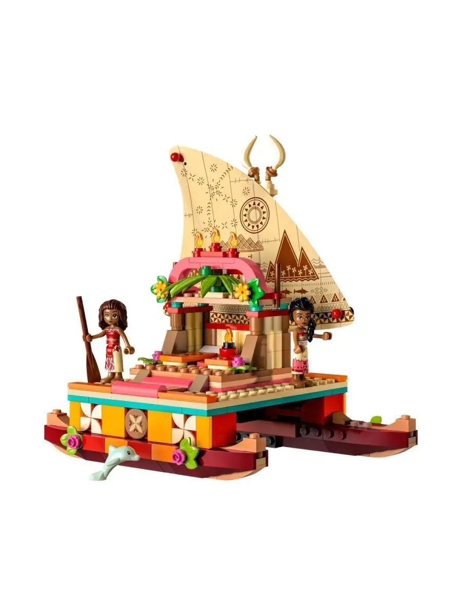 43210 Disney Путеводная лодка Моаны LEGO 158354278 купить в  интернет-магазине Wildberries