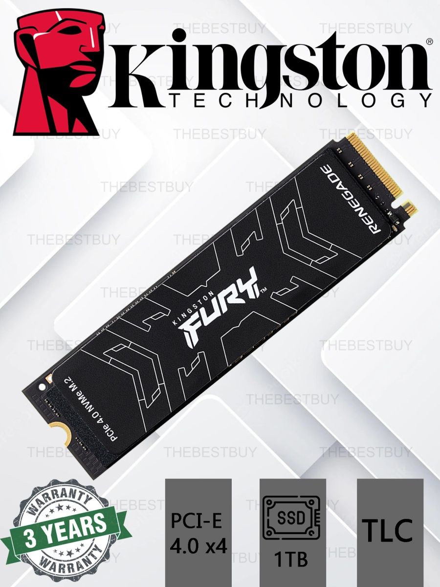 1tb Kingston Fury Renegade (sfyrsk/1000g). Характеристики 1000 ГБ SSD M.2 накопитель Kingston Fury Renegade [SFYRS/1000g]. SFYRS.