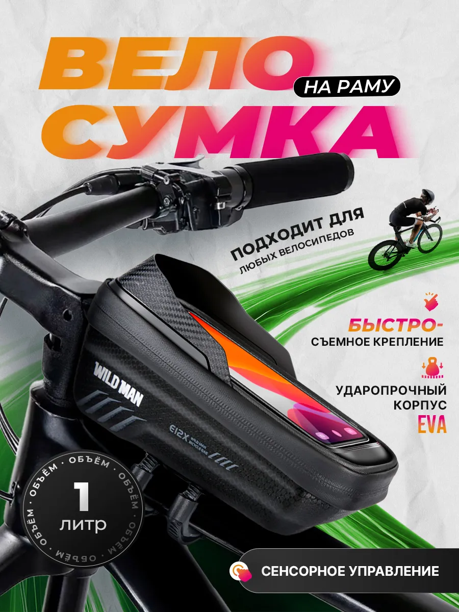 Велосумка на раму