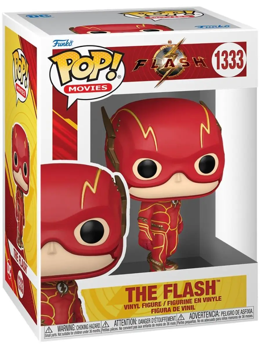 Фигурка Funko POP! Movies Флэш The Flash (1333) 65592 Funko 158403160  купить за 1 955 ₽ в интернет-магазине Wildberries