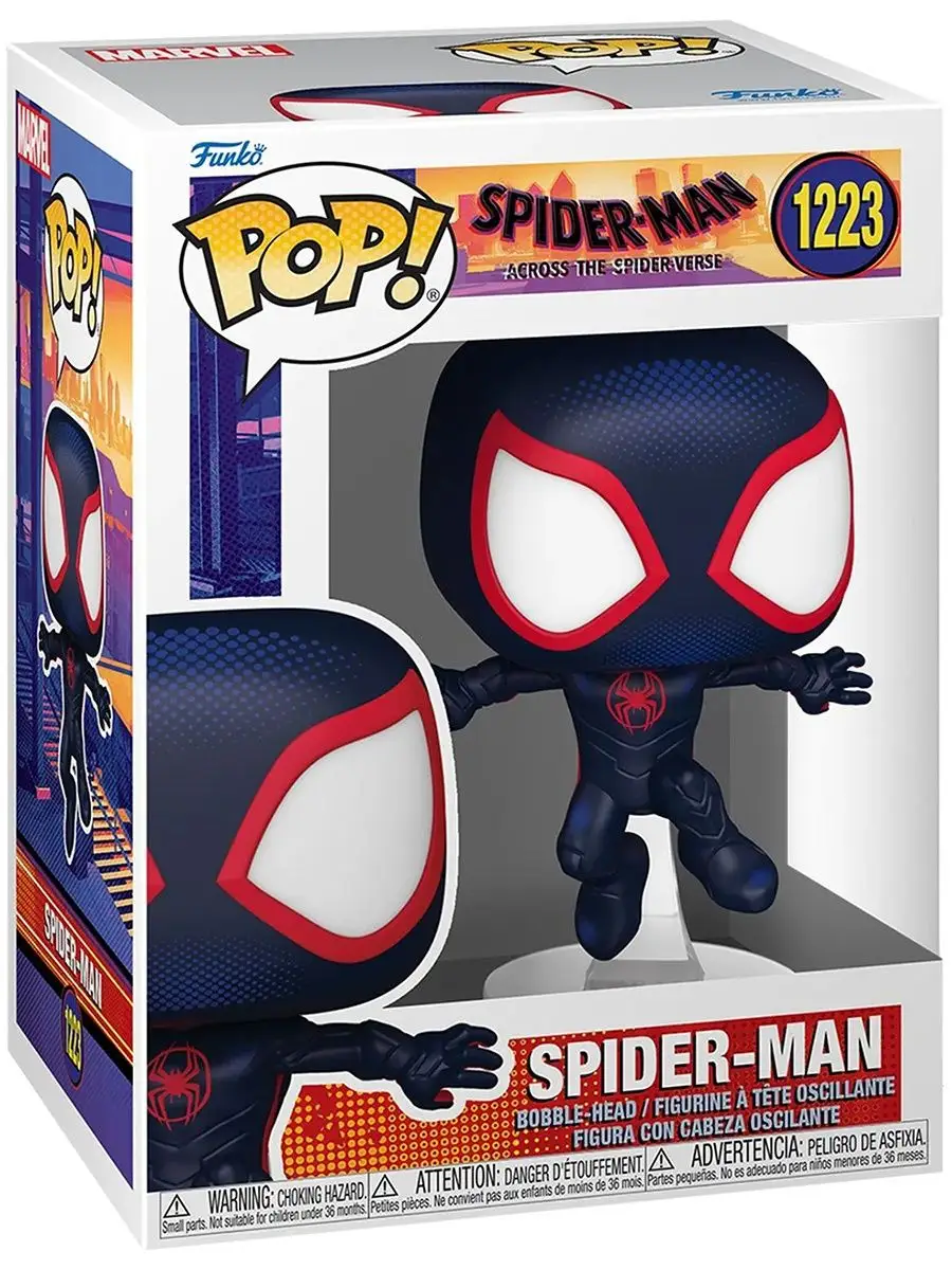 Funko pop spiderman into the spider verse discount