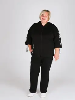 Спортивный костюм ДОМАШКА PLUS size 158464139 купить за 2 447 ₽ в интернет-магазине Wildberries