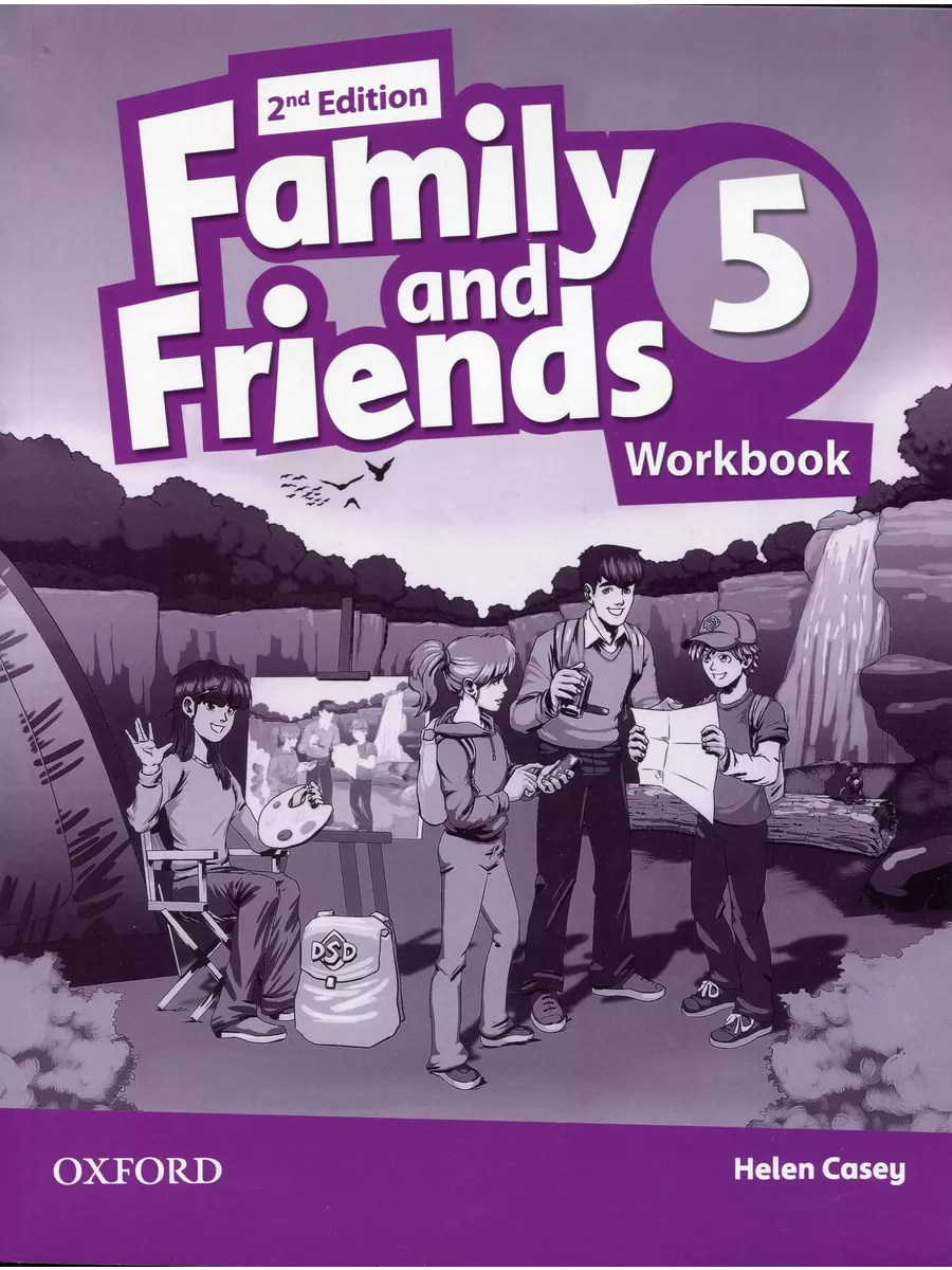 Family and Friends 5 (комплект Class book+Workbook+2СD) Oxford University  Press 158470812 купить за 756 ₽ в интернет-магазине Wildberries