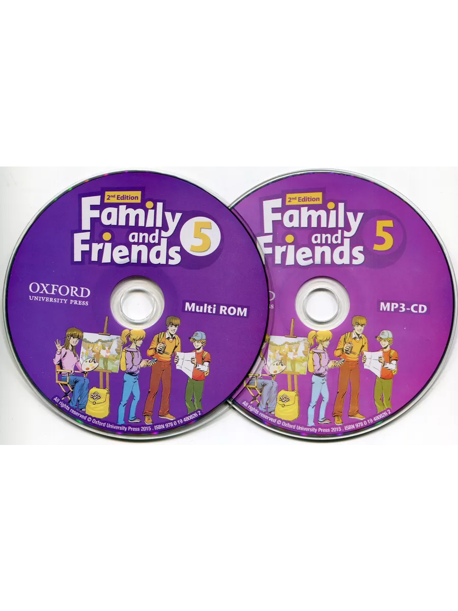 Family and Friends 5 (комплект Class book+Workbook+2СD) Oxford University  Press 158470812 купить за 765 ₽ в интернет-магазине Wildberries