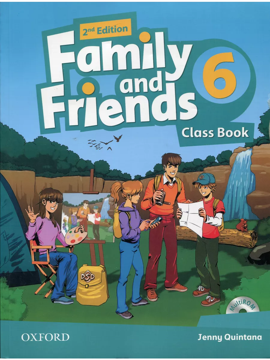 Family and Friends 6 (комплект Class book+Workbook+2СD) Oxford University  Press 158471939 купить за 765 ₽ в интернет-магазине Wildberries