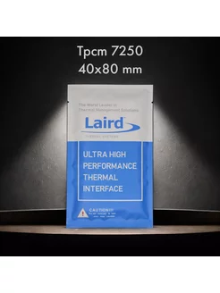 Laird Tpcm 7250 40×80х0.25мм термопаста с фазовым переходом laird technologies 158487833 купить за 2 059 ₽ в интернет-магазине Wildberries