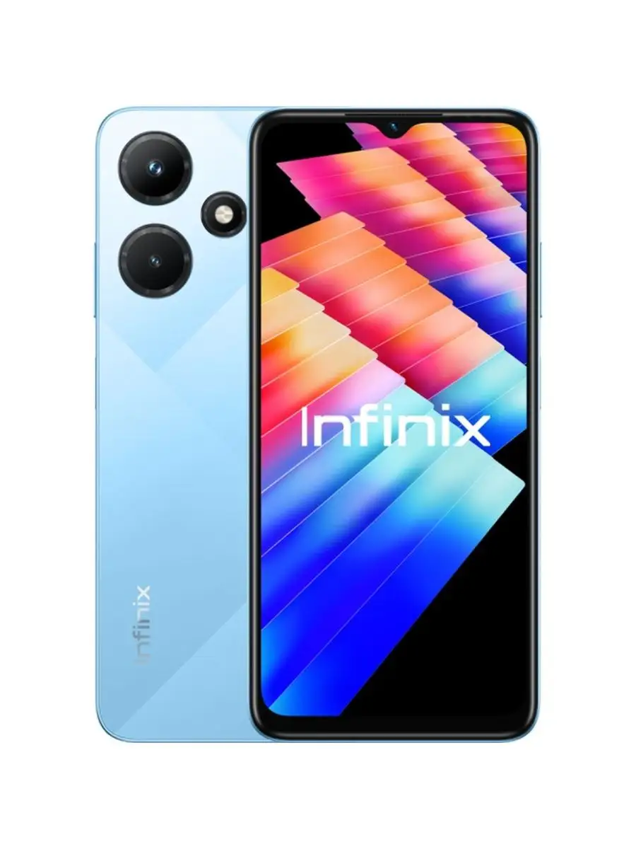 Смартфон Infinix Hot 30i 4/64GB Glacier Blue Infinix 158528391 купить в  интернет-магазине Wildberries