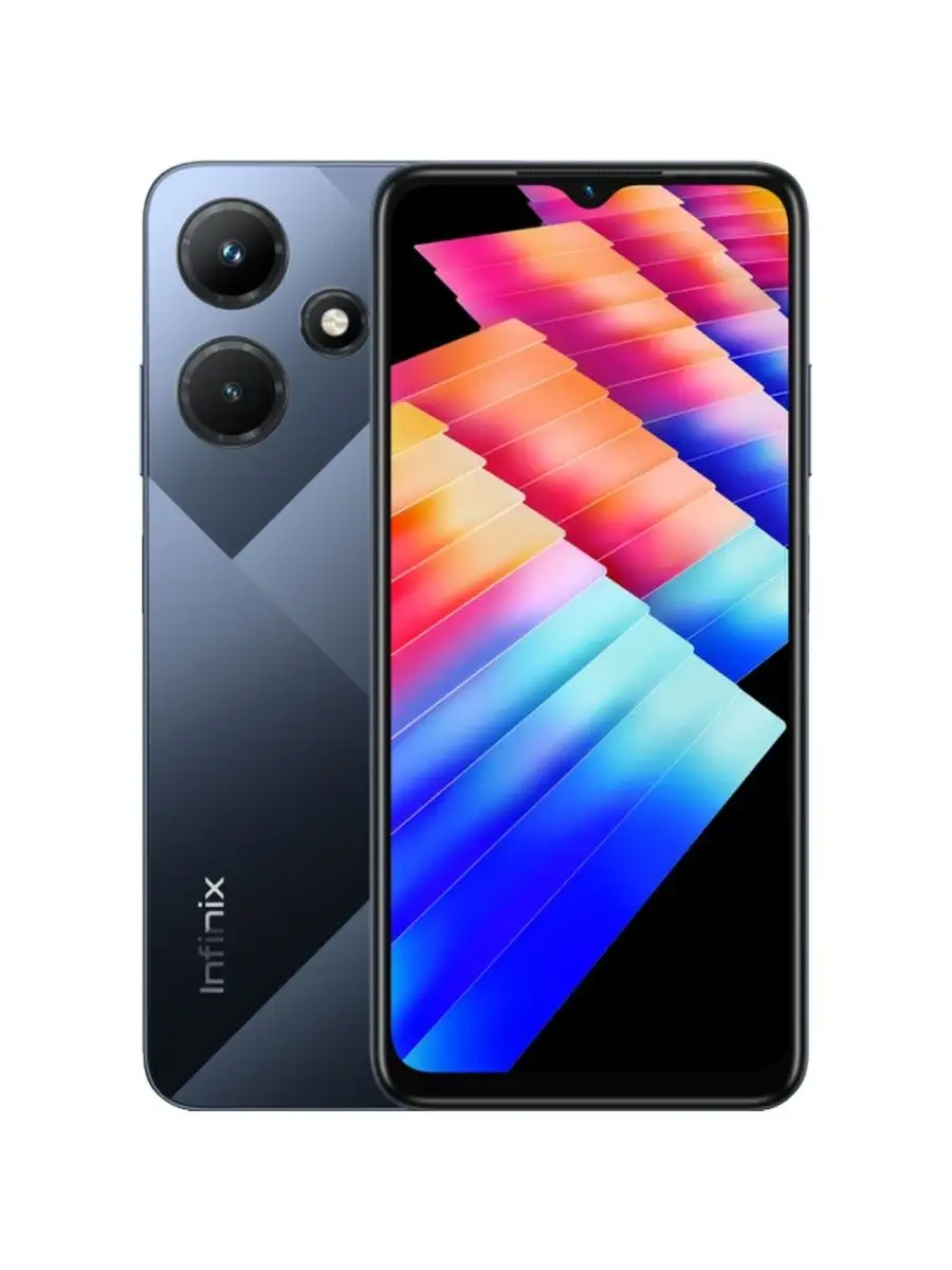 Смартфон Infinix Hot 30i 4/64GB Mirror Black Infinix 158528392 купить в  интернет-магазине Wildberries