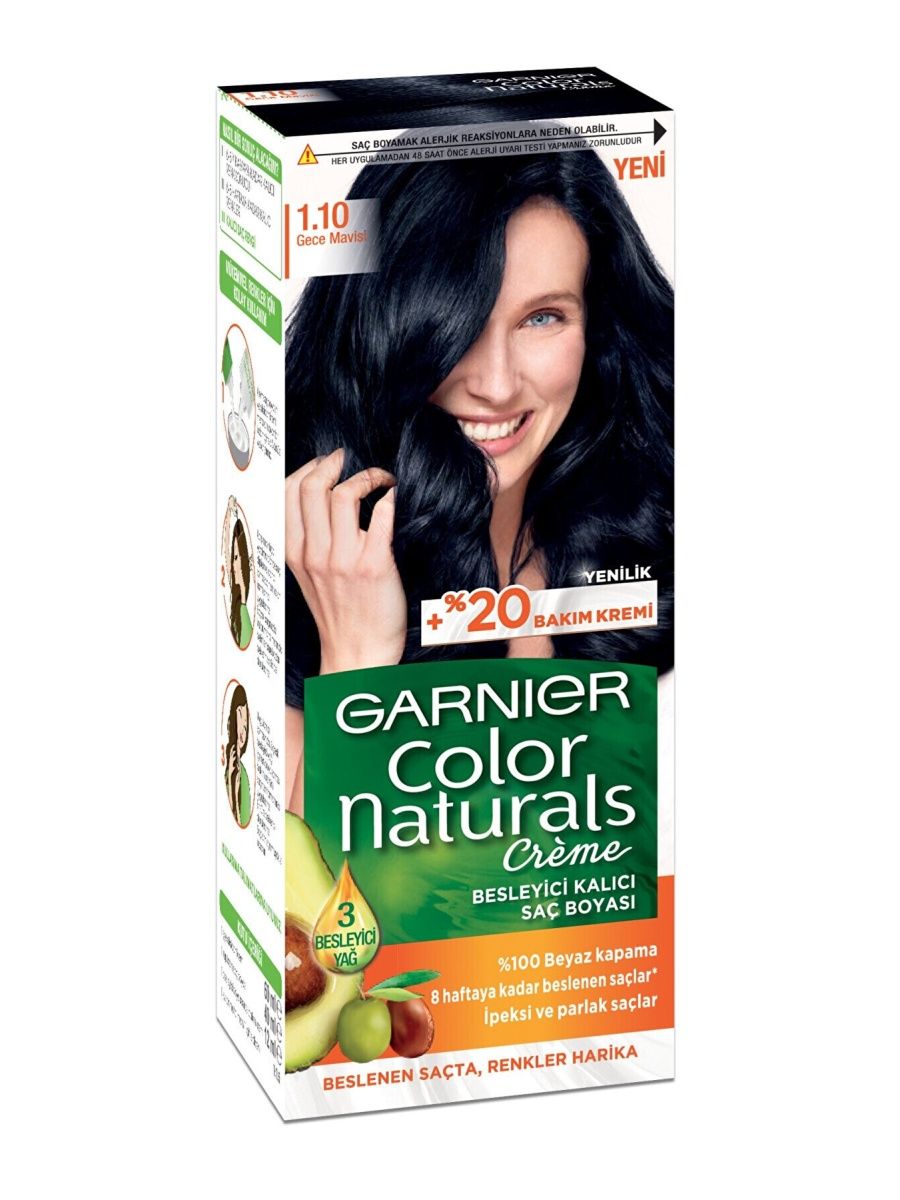 Garnier 10 в 1. Garnier Color naturals холодный черный. Краска гарньер колор нейчералс холодный черный. Гарнер черный 1.10. Краска для волос гарньер иссиня черный.