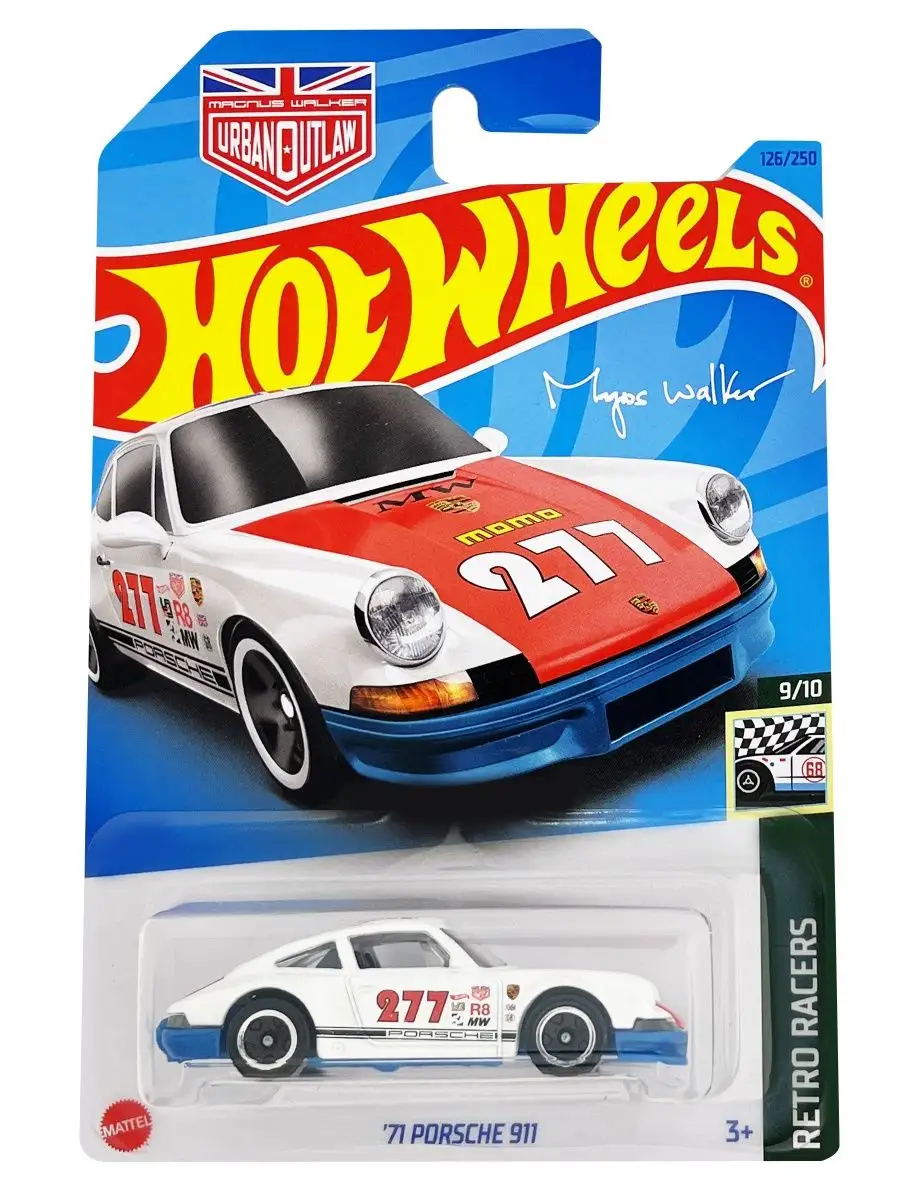 Машинка Porsche 911 металлическая коллекционная модель Hot Wheels 158570417  купить в интернет-магазине Wildberries