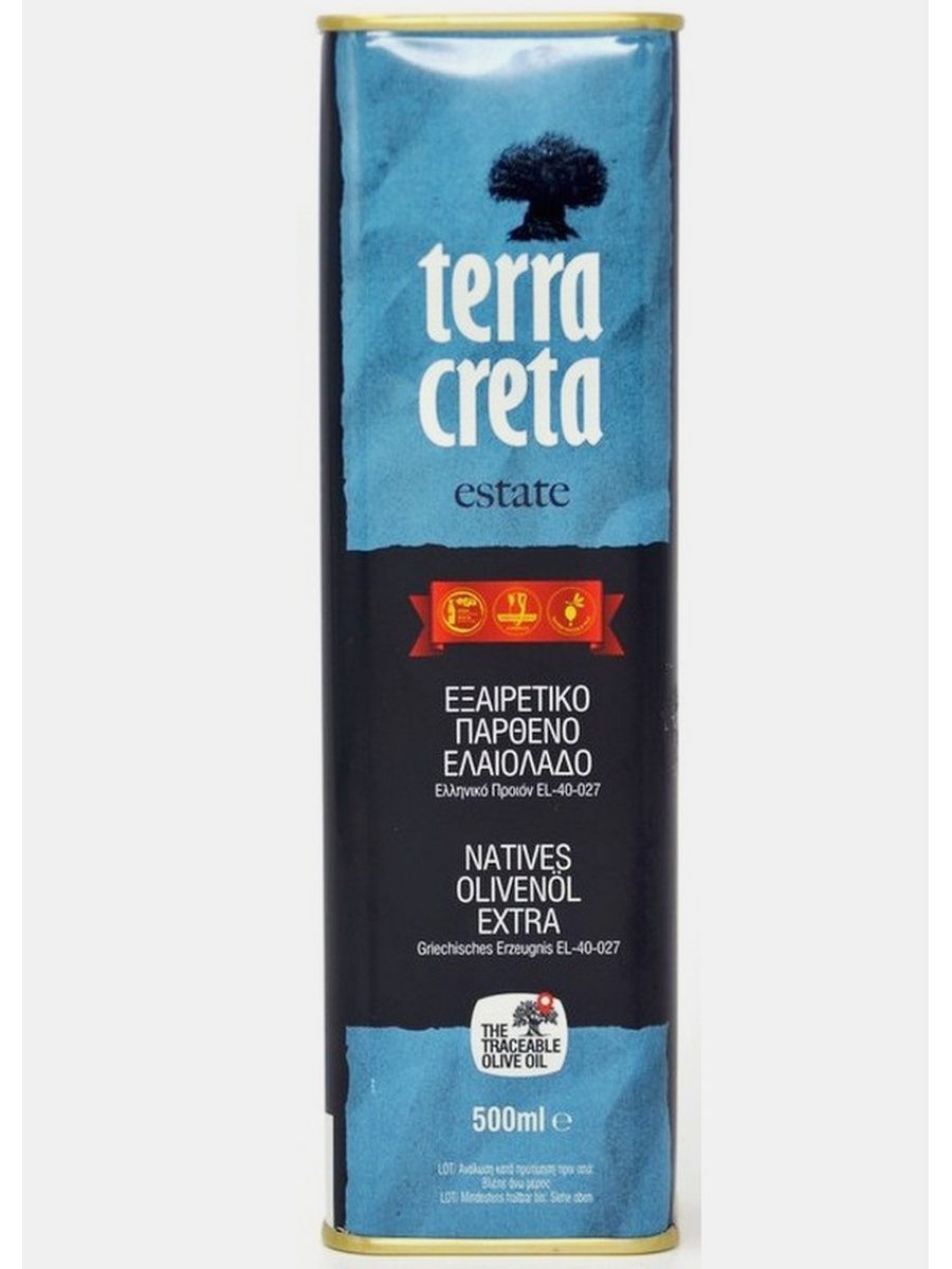 Оливковое масло terra. Terra Creta оливковое масло. Terra Creta Extra Virgin. Terra Creta масло оливковое Extra Virgin. Масло оливковое в ж/б.