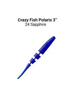 8шт Приманка Polaris 3" 24-68-24-6 Crazy Fish 158597719 купить за 232 ₽ в интернет-магазине Wildberries